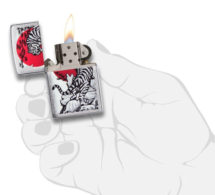 asiatisk tigerdesign