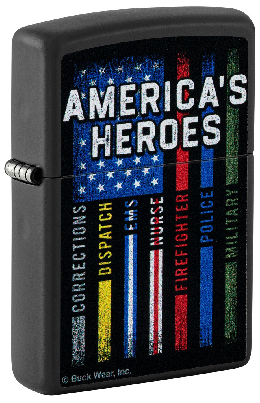 buck wear amerikas hjältars design