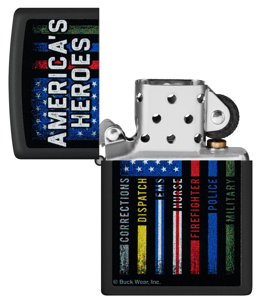 buck wear amerikas hjältars design